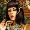 Cleopatra And The Snake paint by numbers