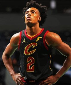 Collin Sexton Cavaliers paint by number