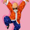 Cool Master Roshi paint by numbers