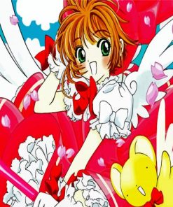 Cute Cardcaptor Sakura paint by number