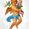 Cute Cherub paint by number