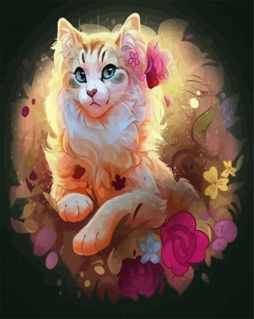 Cute Cat paint by number