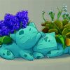 Cute Sleepy Bullbasaur paint by numbers