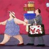 Fat Couple Shopping paint by numbers