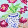 Flowers In Vase paint by number