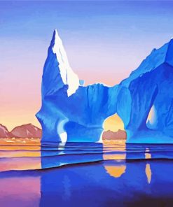 Greenland Iceberg paint by number