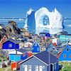 Greenland Island paint by number