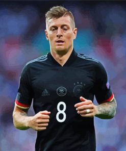 Handsome Toni Kroos paint by number