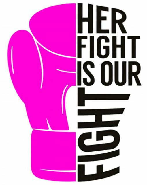 Her Fight Is Our Fight paint by numbers