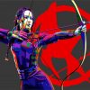 Katniss Everdeen Pop Art paint by number