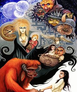 Labyrinth Fantasy paint by numbers