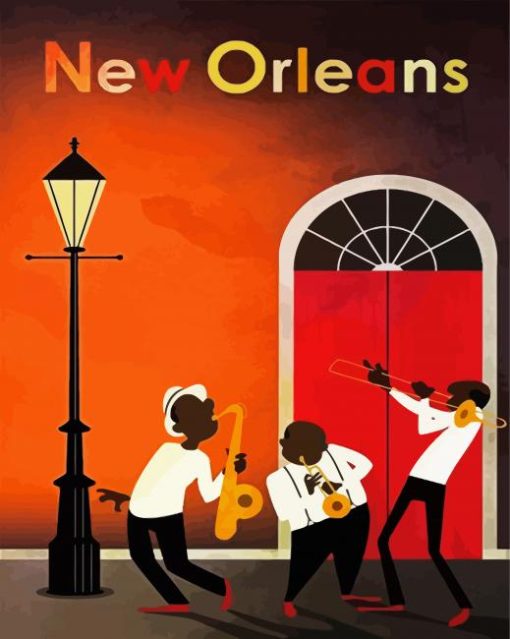 New Orleans paint by number