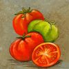 Orange And Green Tomatoes paint by numbers