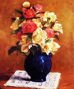 Paul Gauguin Vase Flowers paint by number