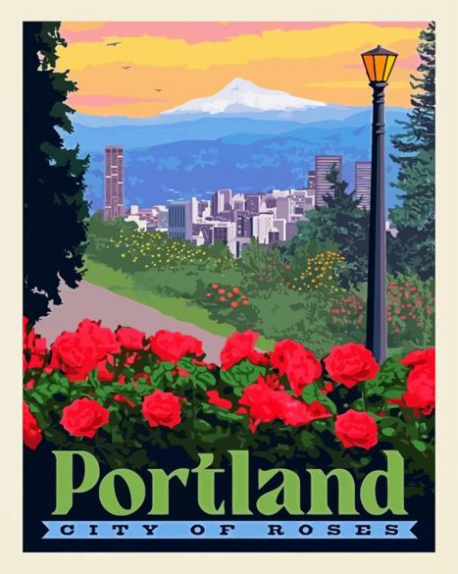 Portland paint by number