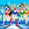 Sailor Moon Anime paint by numbers