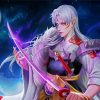 Sesshomaru Inuyasha Anime paint by number