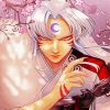 Sesshomaru Inuyasha paint by number