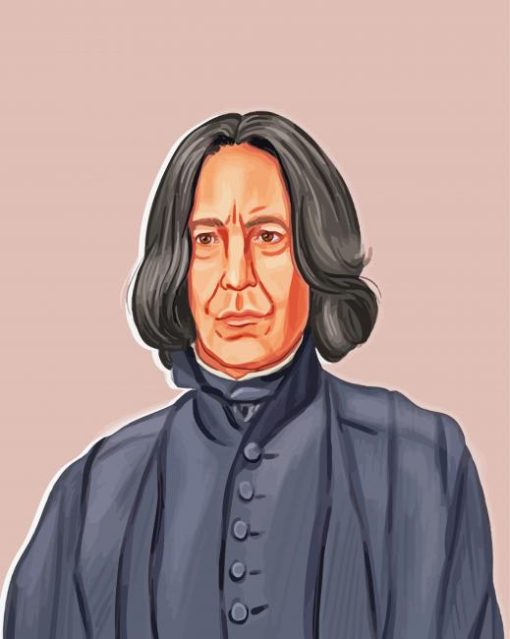 Serverus Snape paint by numbers