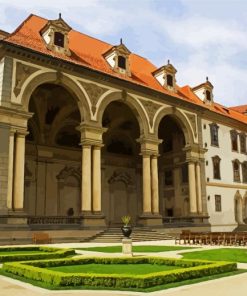 Czech Wallenstein Palace paint by number