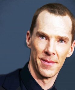 The Actor Benedict Cumberbatch paint by numbers