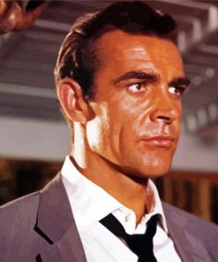 The Actor Sean Connery paint by numbers