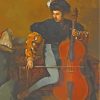 The Cellist Art paint by numbers