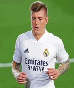 Toni Kroos Football Player paint by numbers