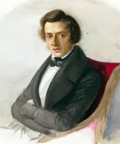 Vintage Chopin paint by number