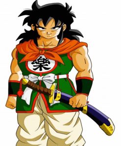 Yamcha Dragon Ball paint by number