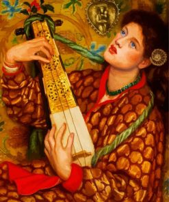 A Christms Carol By Rossetti paint by numbers