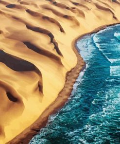 Africa Namibia Coast paint by number