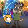 Aggretsuko On Christmas paint by numbers