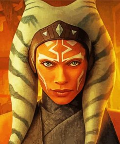 Ahsoka Movie paint by number