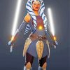 Ahsoka Art paint by number