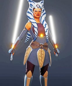 Ahsoka Art paint by number