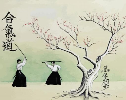 Aikido Art paint by number