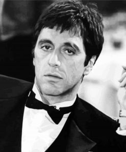 Al Pacino Scarface Movie paint by number