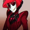 Alastor Hazbin Hotel Animated Serie paint by numbers