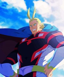 All Might My Hero Academia paint by number