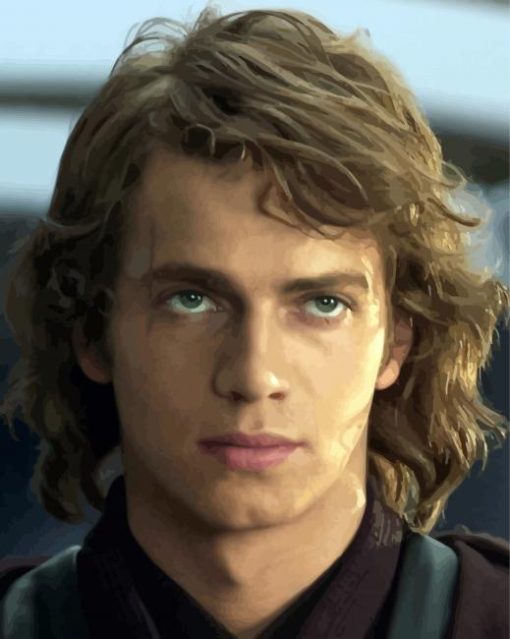 Anakin Skywalker paint by number