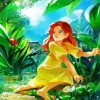 Anime Arrietty Art paint by number