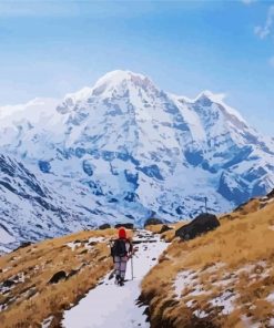 Annapurna Hiking paint by number