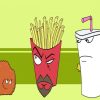 Aqua Teen Cartoon Characters paint by numbers