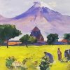 Ararat And Saint Hripsime Church Saryan paint by number