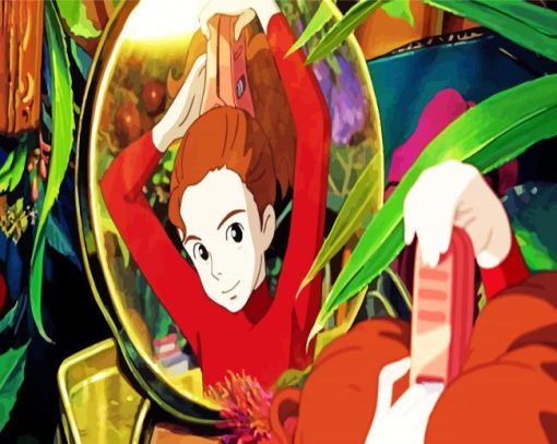 Arrietty's Secret World paint by number