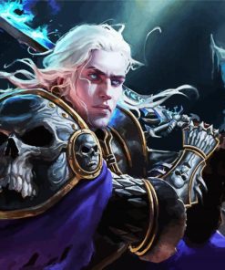 Arthas Menethil Arts paint by number