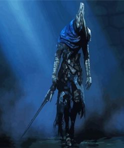 Artorias Dark Souls Video Game paint by number