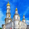 Assumption Cathedral Kharkiv paint by number