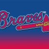 Atlanta Braves Logo paint by numbers